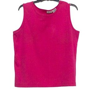 🌞 Cabin Creek Fashionable Pink thick Tank Top Size XLP